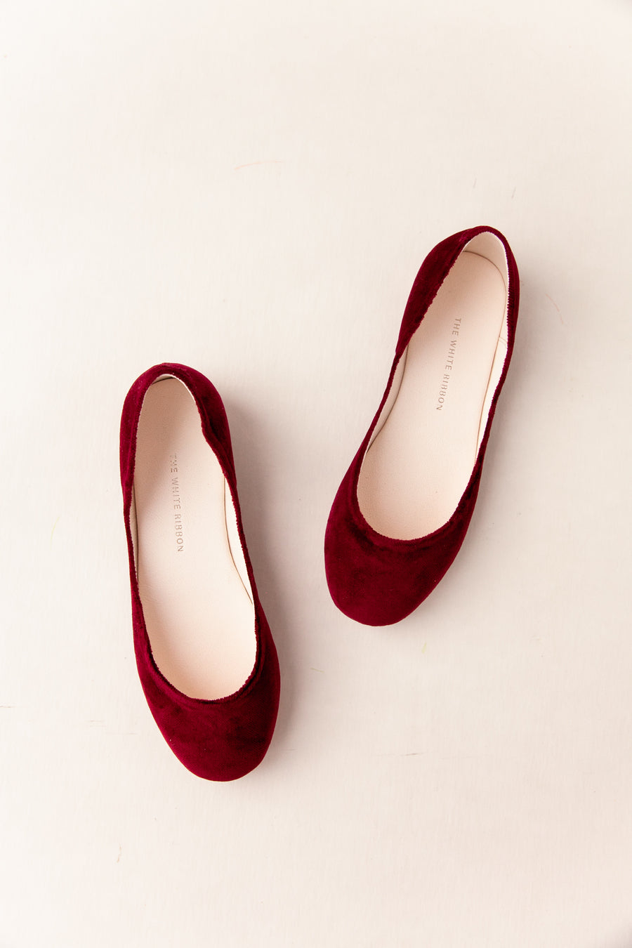 MILA BALLET FLATS – Bordeaux Velvet