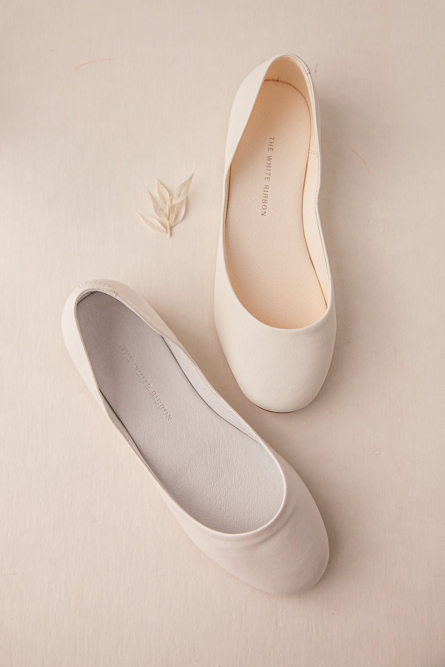 MILA BALLET FLATS – Pearl Ivory