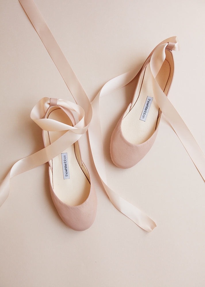 LUNA BALLET FLATS – NUDE BLUSH