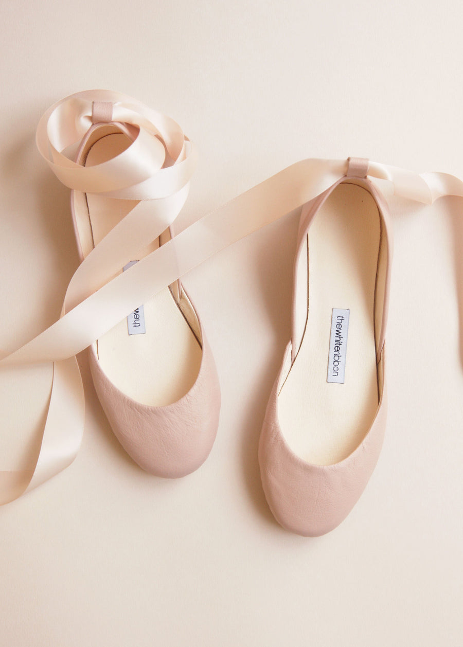 LUNA BALLET FLATS – NUDE BLUSH